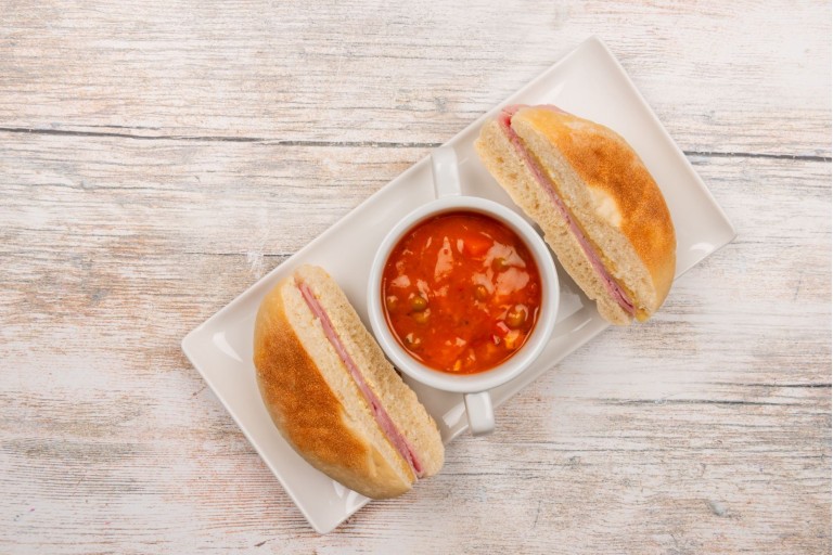 Soup and Stottie