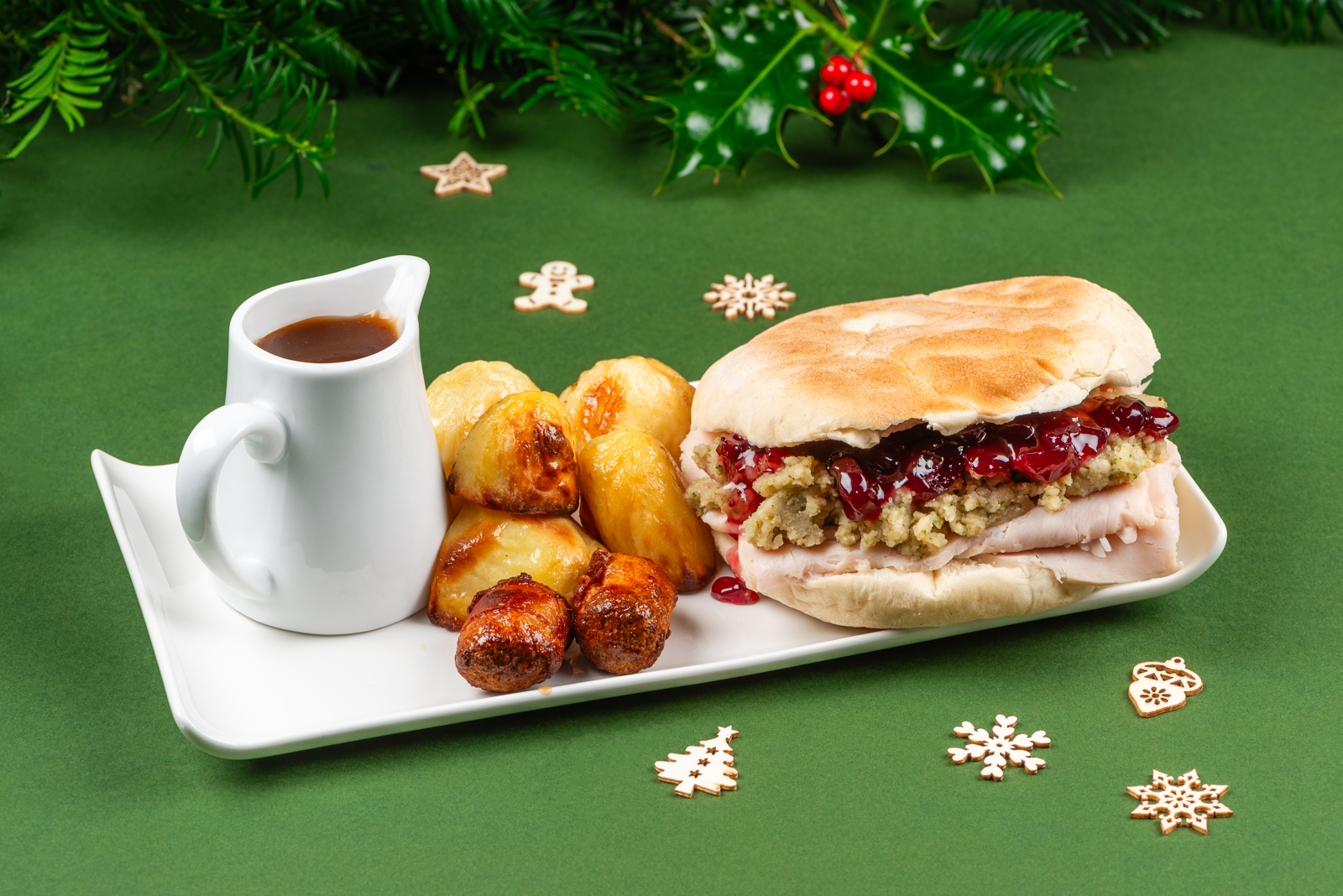 Hot Turkey Stottie