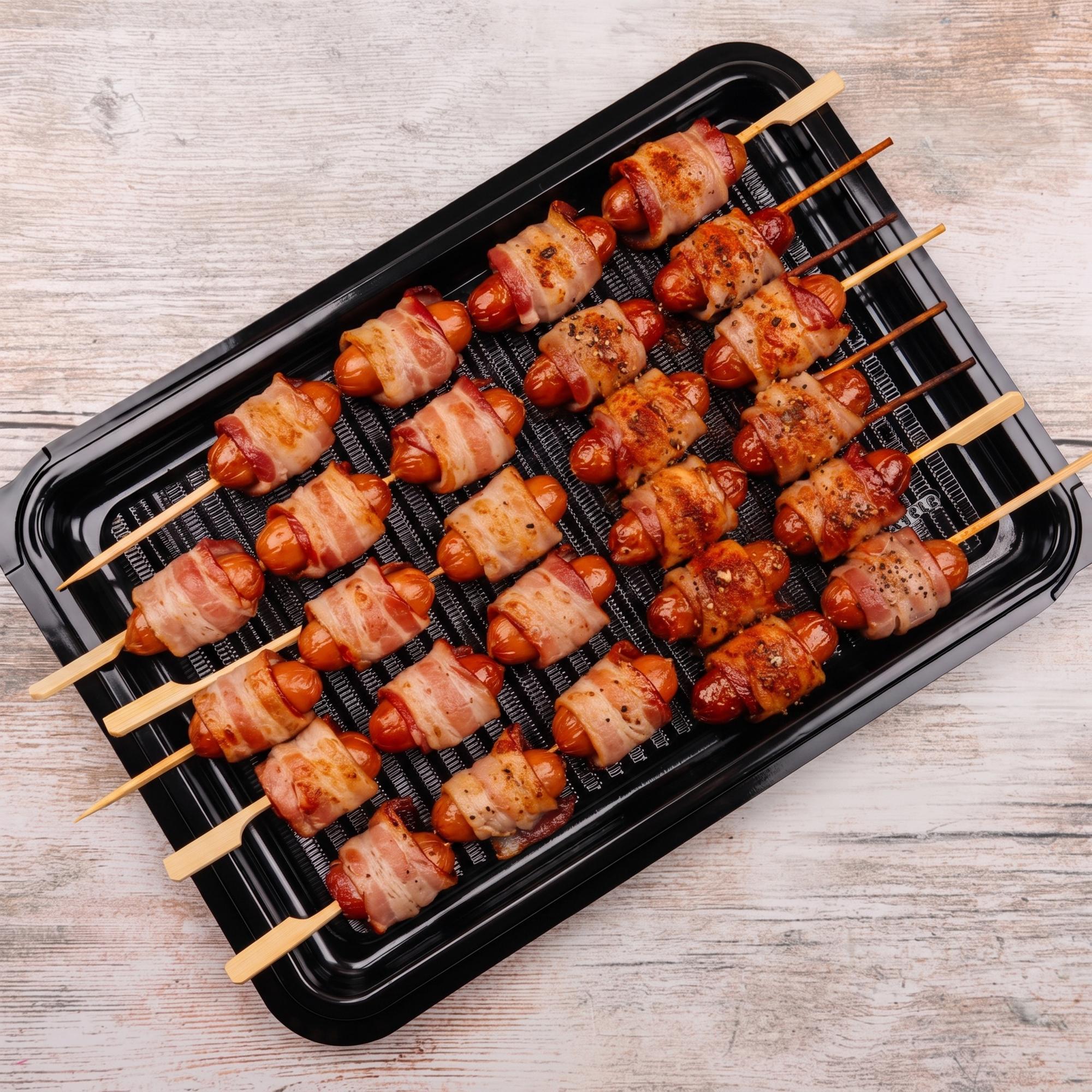 Hot Pig in blanket platter