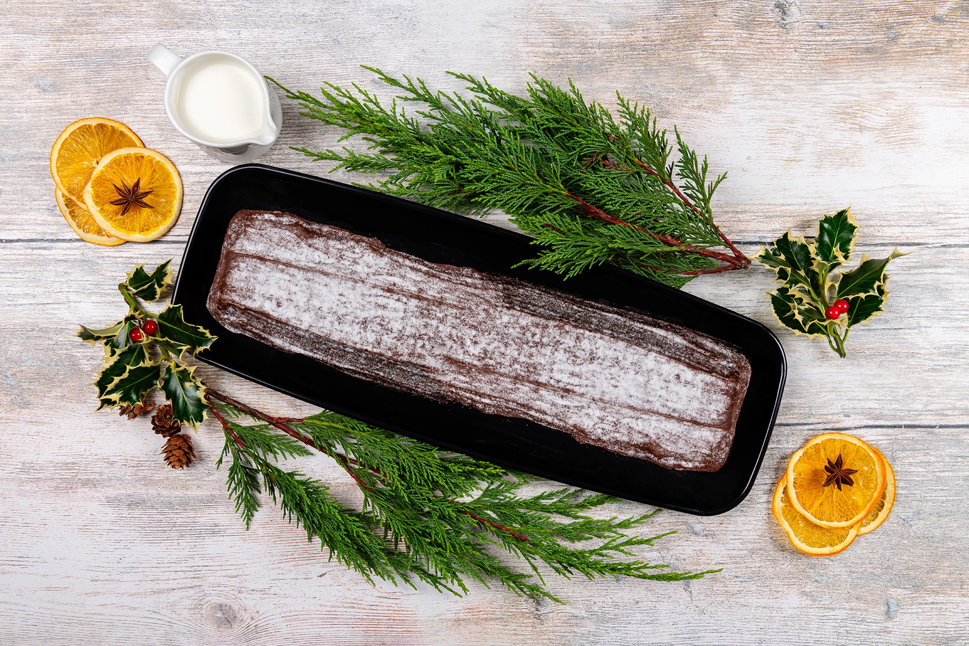 Chocolate Yule Log 